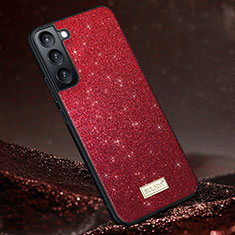 Ultra-thin Silicone Gel Soft Case Cover A01 for Samsung Galaxy S21 5G Red