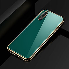 Ultra-thin Silicone Gel Soft Case Cover C02 for Huawei P20 Cyan