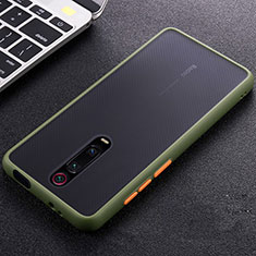 Ultra-thin Silicone Gel Soft Case Cover C05 for Xiaomi Mi 9T Green