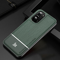 Ultra-thin Silicone Gel Soft Case Cover JM1 for Xiaomi Redmi K40 Pro 5G Green