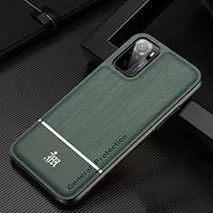 Ultra-thin Silicone Gel Soft Case Cover JM1 for Xiaomi Redmi Note 10 4G Green