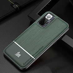 Ultra-thin Silicone Gel Soft Case Cover JM1 for Xiaomi Redmi Note 10 Pro Max Green