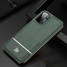 Ultra-thin Silicone Gel Soft Case Cover JM1 for Xiaomi Redmi Note 11 SE India 4G Green