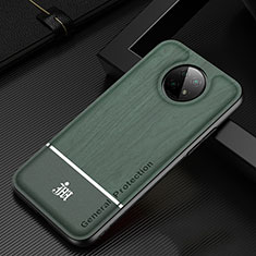 Ultra-thin Silicone Gel Soft Case Cover JM1 for Xiaomi Redmi Note 9 5G Green