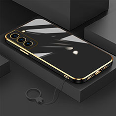 Ultra-thin Silicone Gel Soft Case Cover M01 for Samsung Galaxy S22 5G Black