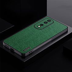 Ultra-thin Silicone Gel Soft Case Cover PB1 for Huawei Honor 80 Pro 5G Green