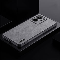 Ultra-thin Silicone Gel Soft Case Cover PB1 for Huawei Honor 80 SE 5G Gray