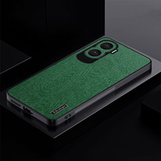 Ultra-thin Silicone Gel Soft Case Cover PB1 for Huawei Honor X50i 5G Green