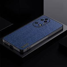 Ultra-thin Silicone Gel Soft Case Cover PB1 for Huawei P50e Blue