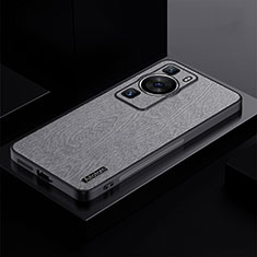 Ultra-thin Silicone Gel Soft Case Cover PB1 for Huawei P60 Gray