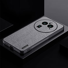 Ultra-thin Silicone Gel Soft Case Cover PB1 for Oppo Find X6 Pro 5G Gray