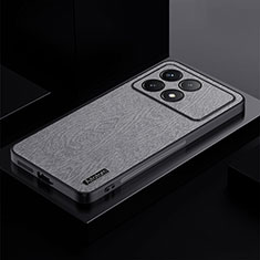 Ultra-thin Silicone Gel Soft Case Cover PB1 for Xiaomi Redmi K70 5G Gray