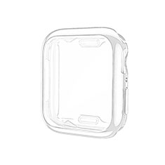 Ultra-thin Silicone Gel Soft Case Cover S01 for Apple iWatch 5 40mm Clear