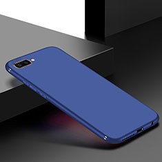 Ultra-thin Silicone Gel Soft Case Cover S01 for Oppo A5 Blue