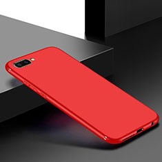 Ultra-thin Silicone Gel Soft Case Cover S01 for Oppo A5 Red