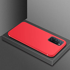 Ultra-thin Silicone Gel Soft Case Cover S01 for Oppo A72 Red
