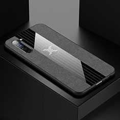 Ultra-thin Silicone Gel Soft Case Cover S01 for Oppo F15 Gray
