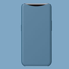 Ultra-thin Silicone Gel Soft Case Cover S01 for Oppo Find X Super Flash Edition Blue