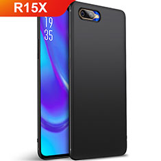 Ultra-thin Silicone Gel Soft Case Cover S01 for Oppo R15X Black