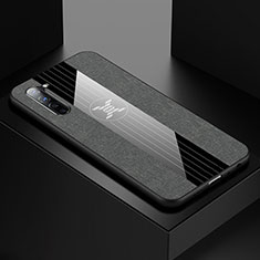 Ultra-thin Silicone Gel Soft Case Cover S01 for Oppo Reno3 Gray