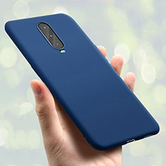 Ultra-thin Silicone Gel Soft Case Cover S01 for Oppo RX17 Pro Blue