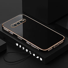 Ultra-thin Silicone Gel Soft Case Cover S01 for Xiaomi Black Shark 4 5G Black