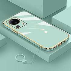 Ultra-thin Silicone Gel Soft Case Cover S01 for Xiaomi Mi 12 Lite NE 5G Green