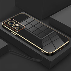 Ultra-thin Silicone Gel Soft Case Cover S01 for Xiaomi Mi 12T 5G Black