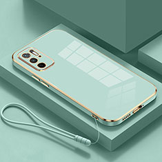 Ultra-thin Silicone Gel Soft Case Cover S01 for Xiaomi POCO M3 Pro 5G Green