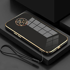 Ultra-thin Silicone Gel Soft Case Cover S01 for Xiaomi Redmi Note 9T 5G Black