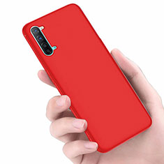 Ultra-thin Silicone Gel Soft Case Cover S02 for Oppo K7 5G Red