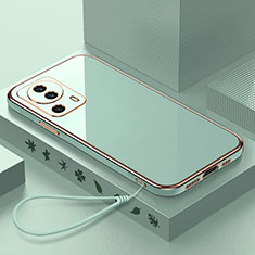Ultra-thin Silicone Gel Soft Case Cover S02 for Xiaomi Mi 13 Lite 5G Green