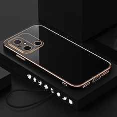 Ultra-thin Silicone Gel Soft Case Cover S02 for Xiaomi Poco C55 Black