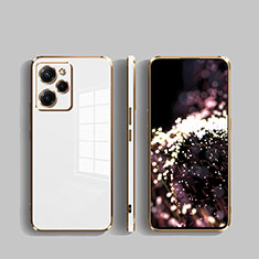 Ultra-thin Silicone Gel Soft Case Cover S02 for Xiaomi Poco X5 Pro 5G White