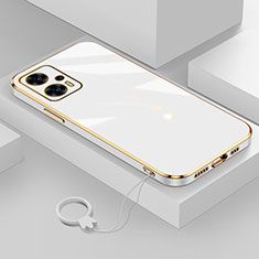 Ultra-thin Silicone Gel Soft Case Cover S02 for Xiaomi Redmi Note 11T Pro 5G White
