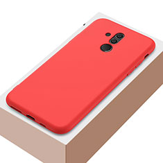 Ultra-thin Silicone Gel Soft Case Cover S04 for Huawei Mate 20 Lite Red