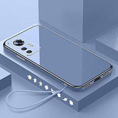 Ultra-thin Silicone Gel Soft Case Cover S04 for Xiaomi Mi 12T 5G Lavender Gray