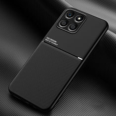 Ultra-thin Silicone Gel Soft Case Cover with Magnetic for Huawei Honor 70 Lite 5G Black