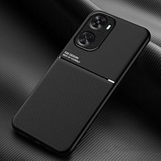 Ultra-thin Silicone Gel Soft Case Cover with Magnetic for Huawei Nova 11 SE Black