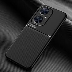 Ultra-thin Silicone Gel Soft Case Cover with Magnetic for Huawei Nova 11i Black