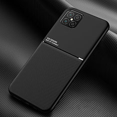 Ultra-thin Silicone Gel Soft Case Cover with Magnetic for Huawei Nova 8 SE 4G Black