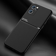 Ultra-thin Silicone Gel Soft Case Cover with Magnetic for OnePlus Nord CE 2 5G Black