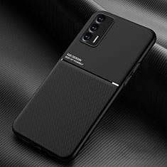 Ultra-thin Silicone Gel Soft Case Cover with Magnetic for Realme GT Neo 2T 5G Black