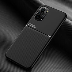 Ultra-thin Silicone Gel Soft Case Cover with Magnetic for Xiaomi Mi 11i 5G Black