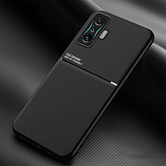 Ultra-thin Silicone Gel Soft Case Cover with Magnetic for Xiaomi Poco F4 GT 5G Black