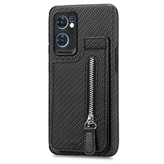 Ultra-thin Silicone Gel Soft Case Cover with Magnetic S01D for OnePlus Nord CE 2 5G Black