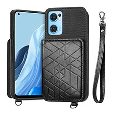 Ultra-thin Silicone Gel Soft Case Cover with Magnetic S02D for OnePlus Nord CE 2 5G Black