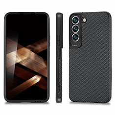 Ultra-thin Silicone Gel Soft Case Cover with Magnetic S03D for Samsung Galaxy S25 5G Black