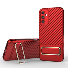 Ultra-thin Silicone Gel Soft Case Cover with Stand KC1 for Samsung Galaxy Jump3 5G Red