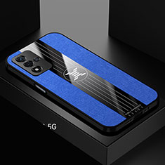 Ultra-thin Silicone Gel Soft Case Cover X01L for Oppo A93s 5G Blue